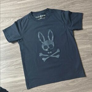 Psycho Bunny Kids Black Graphic T-Shirt